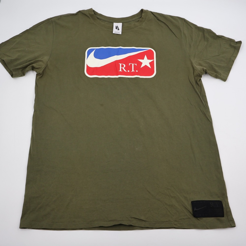 Nike Riccardo Tisci T-Shirt Mens Large Olive Green RT Graphic 889975-384